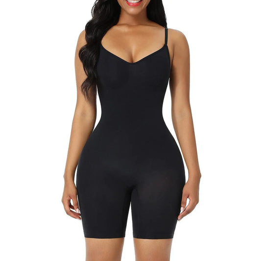 Feelingirl Shapewear for Women Butt Lifter Bodysuit Tummy Control Shapewear Seamless Womenswear Comfort Spaghetti Strap Hip Underwear Basic Summervibes